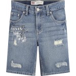 511 Slim Fit Denim Shorts (Big Kids) Graffiti Thrift