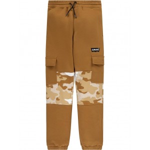 Soft Knit Cargo Jogger Pants (Big Kids) Cathay Spice