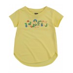 High-Low Graphic Tee Shirt (Toddler) Lima Bean