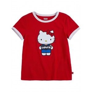 Hello Kitty Ringer Top (Toddler) Super Red