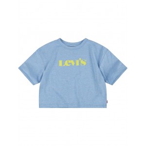 Short Sleeve High-Rise Tee Shirt (Toddler) Bonnie Blue