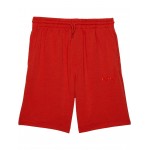 Relaxed Core Jogger Shorts (Big Kids) Red Clay
