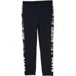 Relaxed Printed Panel Joggers (Big Kids) Caviar