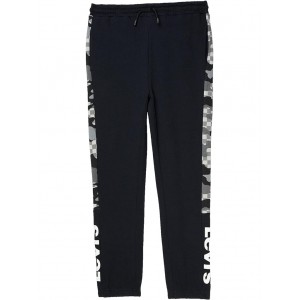 Relaxed Printed Panel Joggers (Big Kids) Caviar