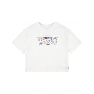 High-Rise Batwing T-Shirt (Big Kids) White Alyssum