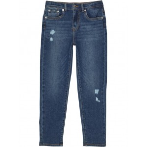 High-Rise Taper Fit Jeans (Big Kids) From The Block