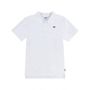 Short Sleeve Polo Shirt (Little Kids) White 1