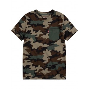 Short Sleeve Printed Tee Shirt (Big Kids) Cypress Camo