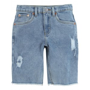 Slim Fit Eco Flex Shorts (Little Kids) Misadventure