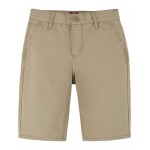 Straight Fit Chino Shorts (Little Kids) Incense