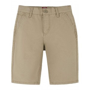 Straight Fit Chino Shorts (Little Kids) Incense