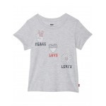 Graphic T-Shirt (Little Kids) Light Grey Heather