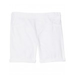Pull-On Midi Shorts (Big Kids) White
