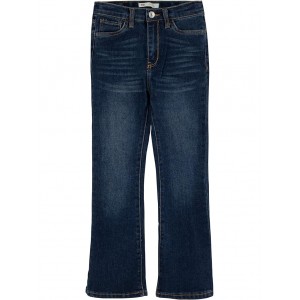 High-Rise Crop Flare Jeans (Big Kids) Indigo Daze