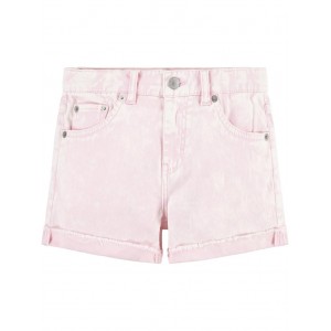 Girlfriend Fit Shorty Shorts (Little Kid) Chalk Pink