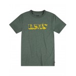 Short Sleeve Graphic Tee Shirt (Little Kids) Thyme