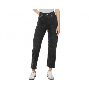 Levis Womens Ribcage Straight Seamed
