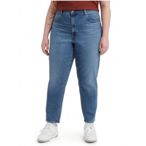 Womens Levis Womens High-Waisted Mom Jeans