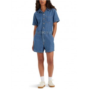 Womens Levis Womens Short Sleeve Heritage Romper