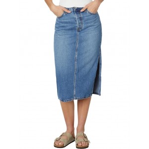 Womens Levis Womens Side Slit Skirt