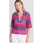 Violet Crochet Top