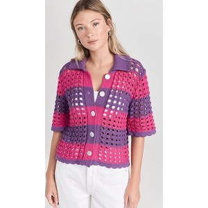 Violet Crochet Top