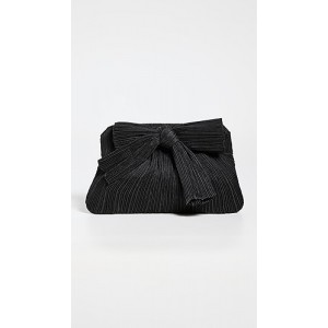 Rayne Pleated Frame Clutch with Bow