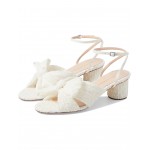 Womens Loeffler Randall Dahlia Pleated Knot Mule with Ankle Strap