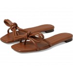 Loeffler Randall Hadley Leather Bow Flat Sandal