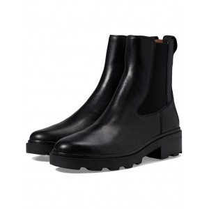 The Wyckoff Chelsea Lugsole Boot in Leather True Black