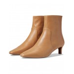 Womens Madewell The Dimes Kitten-Heel Boot in Leather