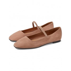 Madewell The Greta Ballet Flat in Suede