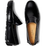 Box Leather Penny Loafer Black