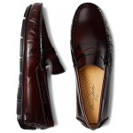 Box Leather Penny Loafer Burgundy