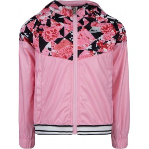 Sportswear Windrunner Jacket (Little Kids) Pink
