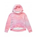 NSW Print Pullover Hoodie (Little Kids/Big Kids) Archaeo Pink/White