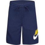 French Terry Shorts (Little Kids) Midnight Navy
