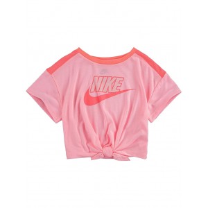Boxy Tie Front Top (Toddler) Arctic Punch