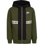 Elevated Trims Full Zip (Little Kids) Rough Green