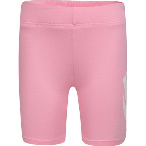 Futura Bike Shorts (Little Kids) Pink