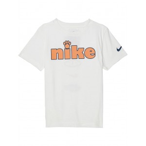 Track Pack Short Sleeve Graphic Tee (Little Kids) Summit White