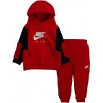 Air Pullover Pants Set (Little Kids) University Red