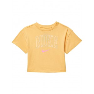 Graphic Boxy T-Shirt (Little Kids) Citron Pulse