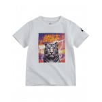 NSW Photoreal Tiger Tee (Little Kids) White