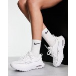 Nike Air Max Bliss trainers in white and silver