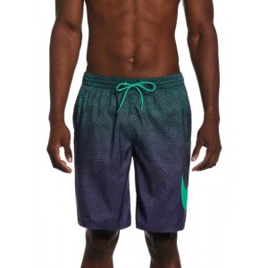 mens partially lined polyester swim trunks