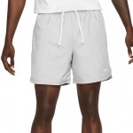 mens sportswear essential shorts in light smoke grey/ white