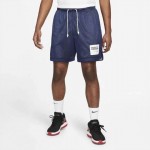 mens reversible shorts in college navy