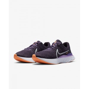 react infinity 3 dd3024-502 sneaker women us 11 purple running shoes paw261