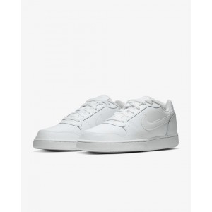 ebernon low aq1779-100 sneaker womens us 11 white leather shoes sun117